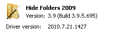 Hide Folders 2009 – надежно спрятать папки и фалы на компьютере