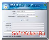MD5 Salted Hash Kracker - Программа для восстановления паролей по MD5 хешу с солью.