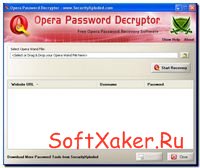 Opera Password Decryptor - утилита для взлома паролей от браузера Opera.