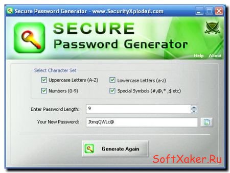 Создаем надежные пароли с Secure Password Generator.