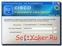 Взлом паролей Cisco маршрутизатора с Cisco Password Decryptor