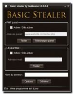 Воруем пароли с Basic Stealer by Guillaume.