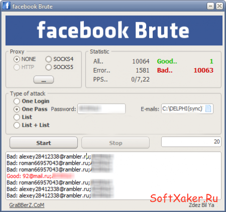 Facebook Brute