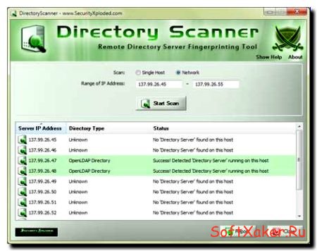 Directory Scanner - Сканер директорий удаленных серверов.